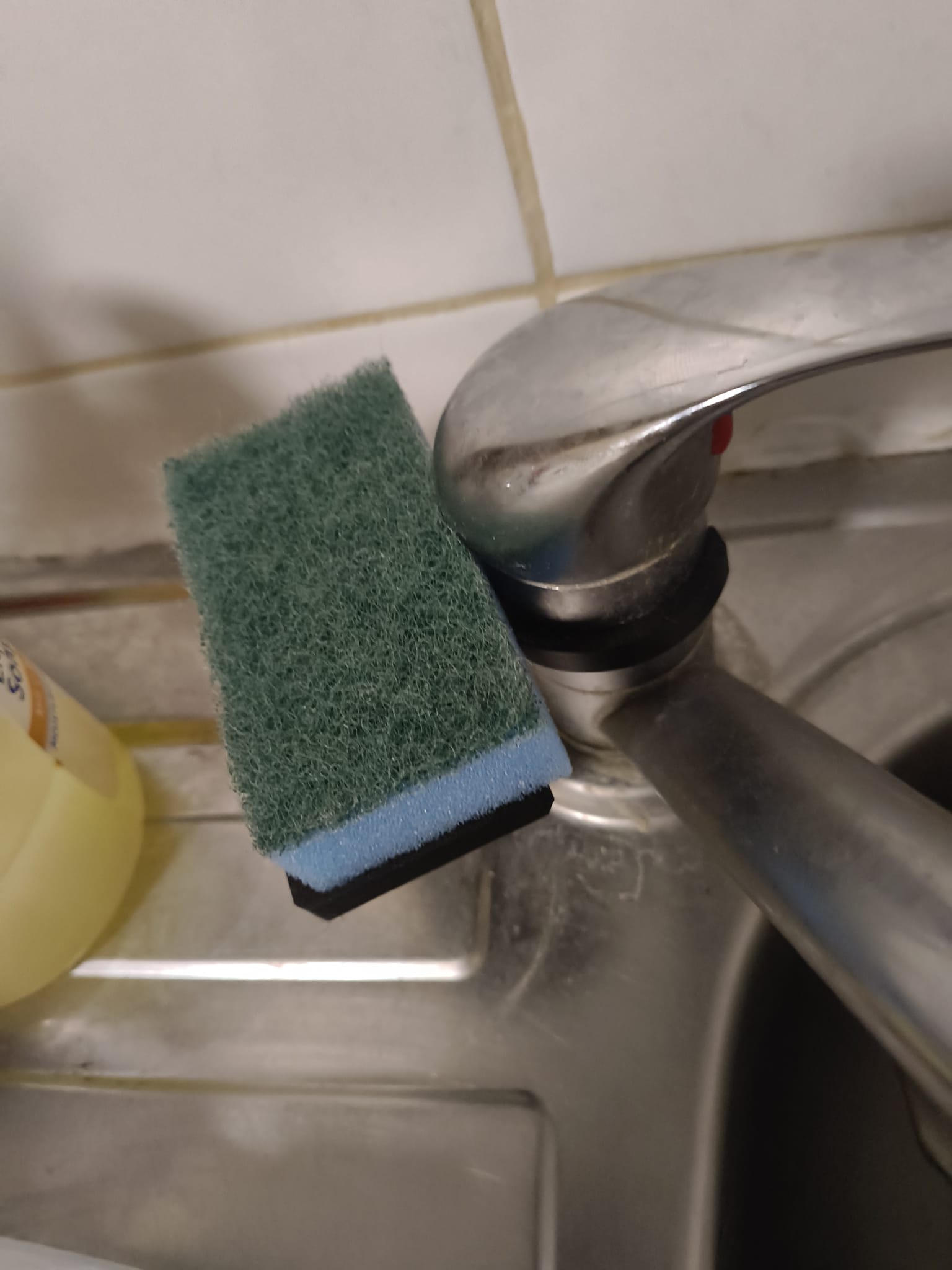 Sponge Holder (clipped onto place)