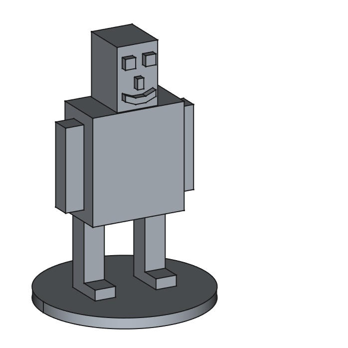Sculpture Of A Random Guy