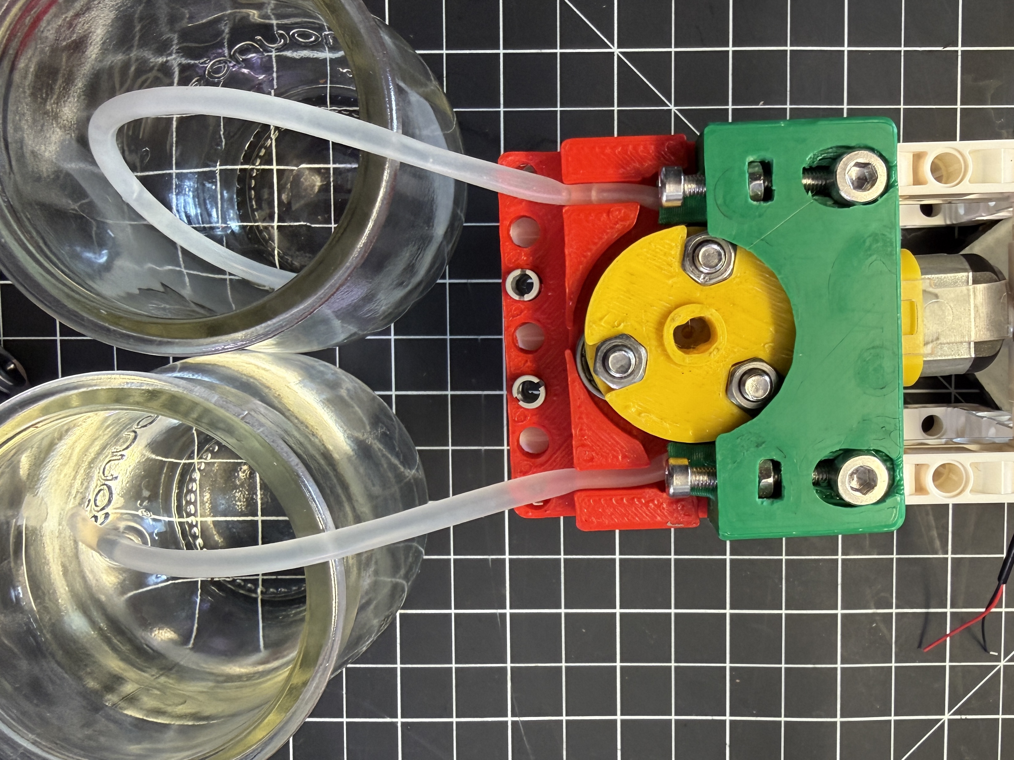 Peristaltic Pump - For DC hobby motors or continuous servos