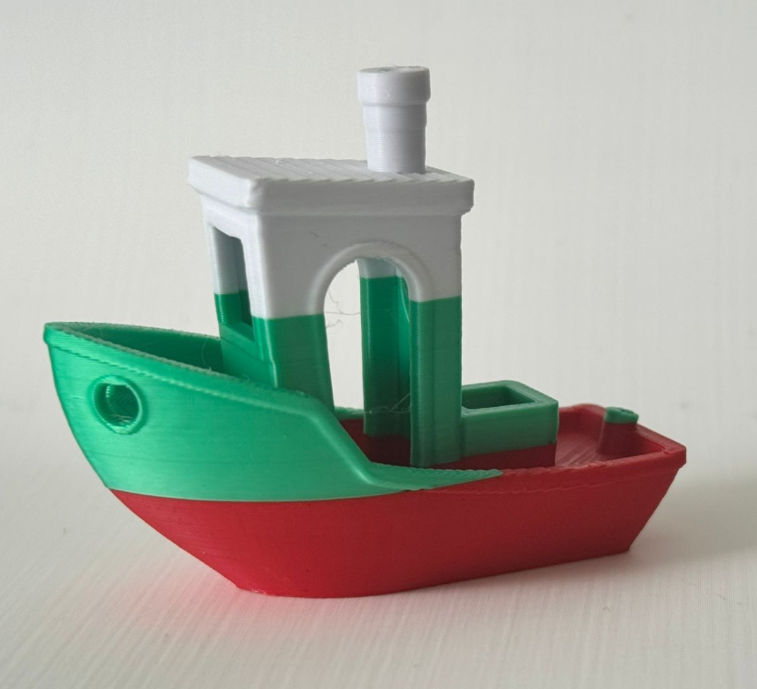 Bulgaria Flag Benchy 3D model