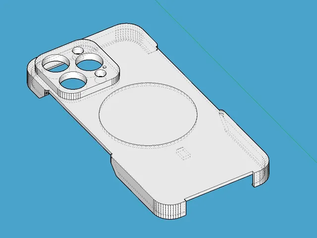 iPhone 14 Pro Max Magsafe Case w/ lens adapter