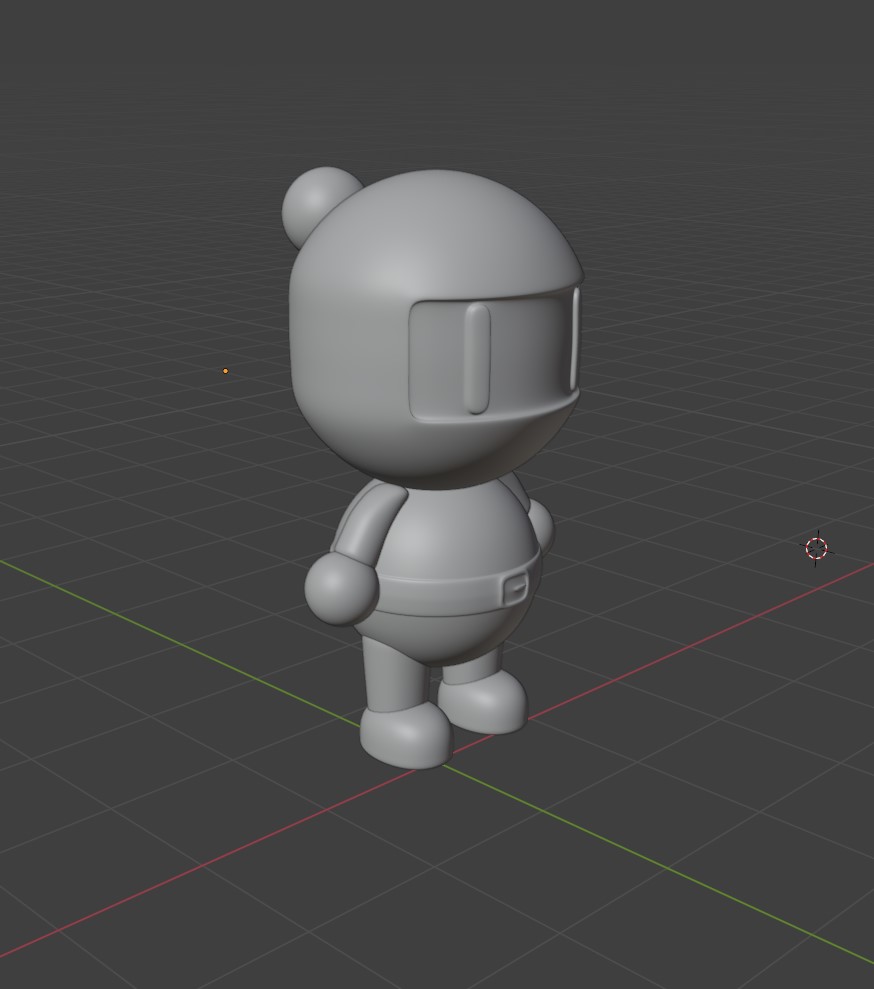 Bomberman 4 model — miniatura 2