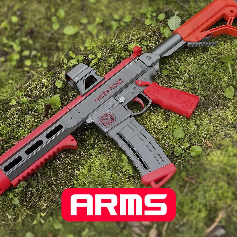 ERM-15 - A 3D Printable AR-15 Platform Toy Rifle (Working)! - Redesign ...