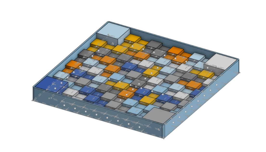 4 Player chess (board only)