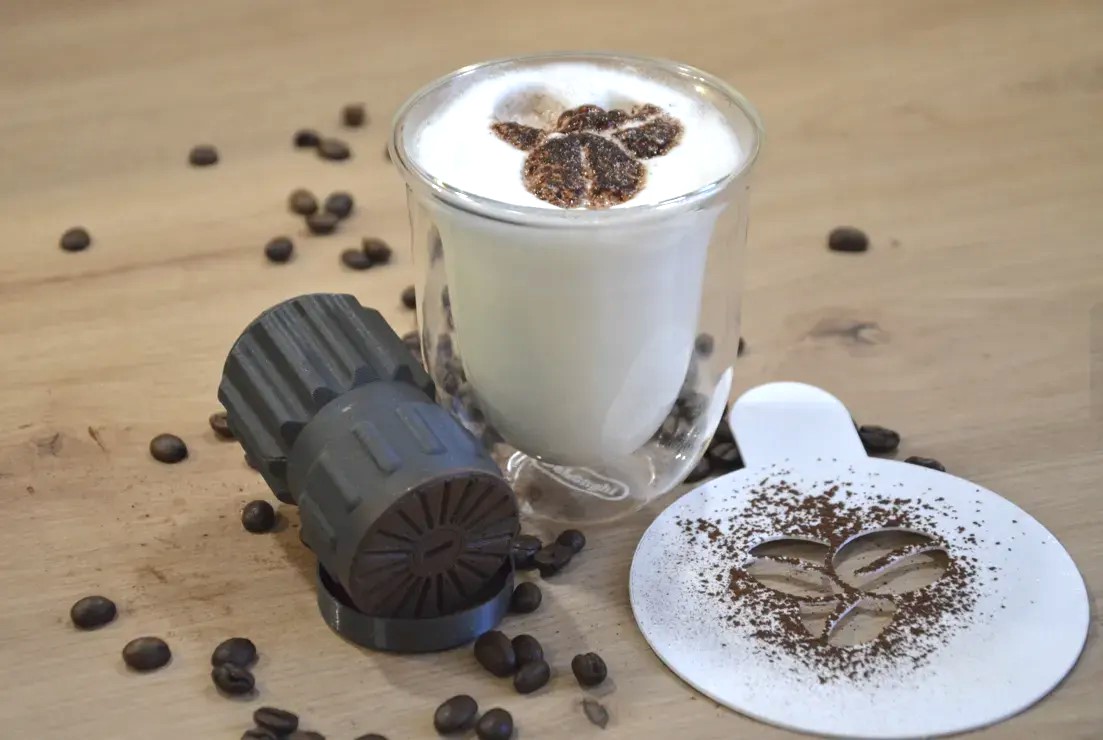 Coffee Stencil Dispenser