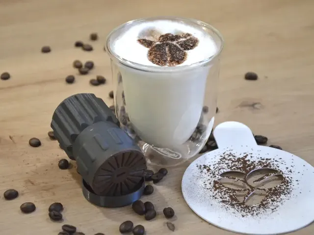 Coffee Stencil Dispenser