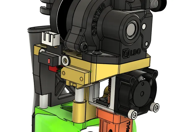 Microlight 3.2 V-Core 3 (DAFT mount options)  print head