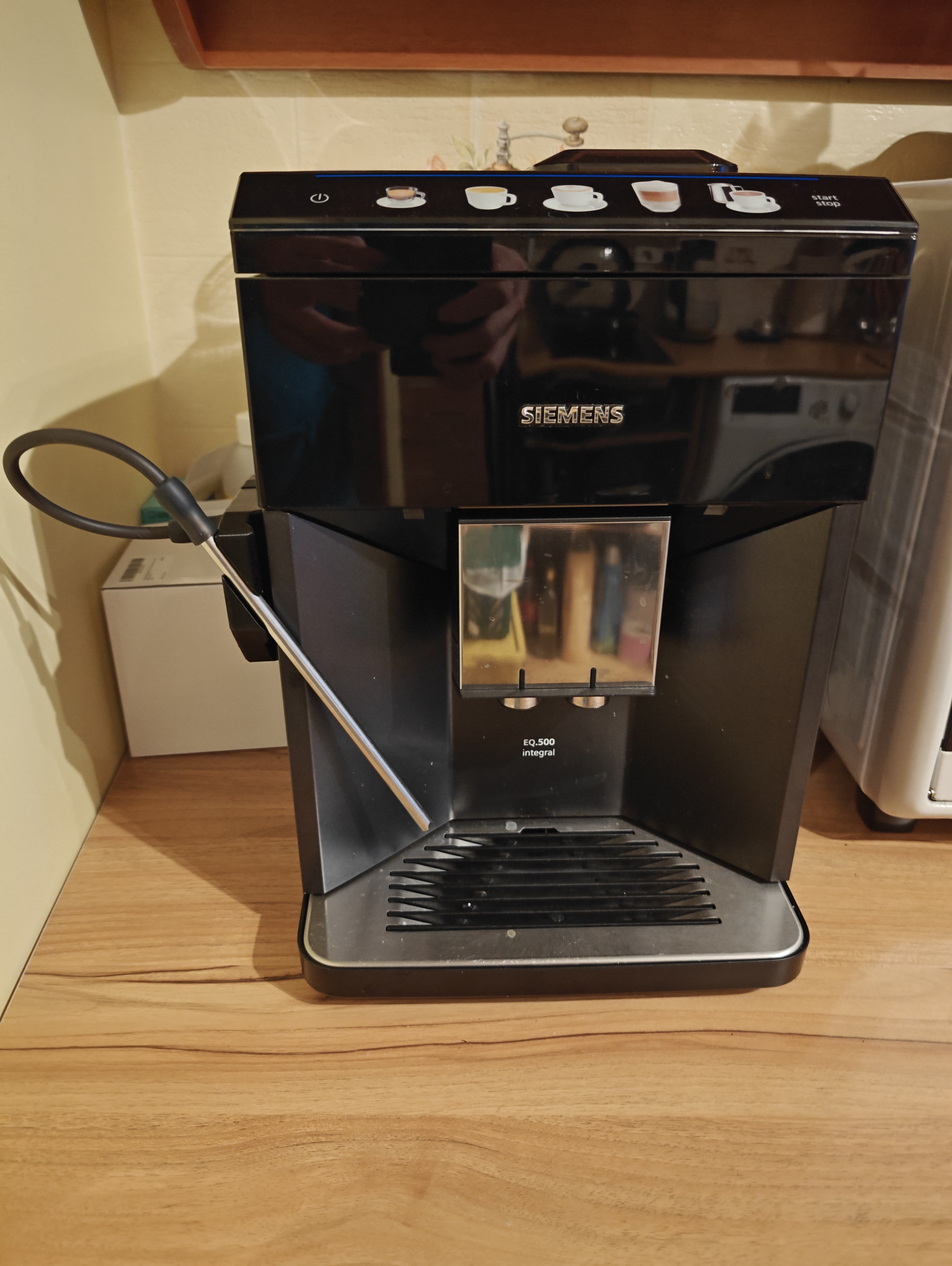 Siemens EQ.500 Integral coffee machine milk hose/wand adapter