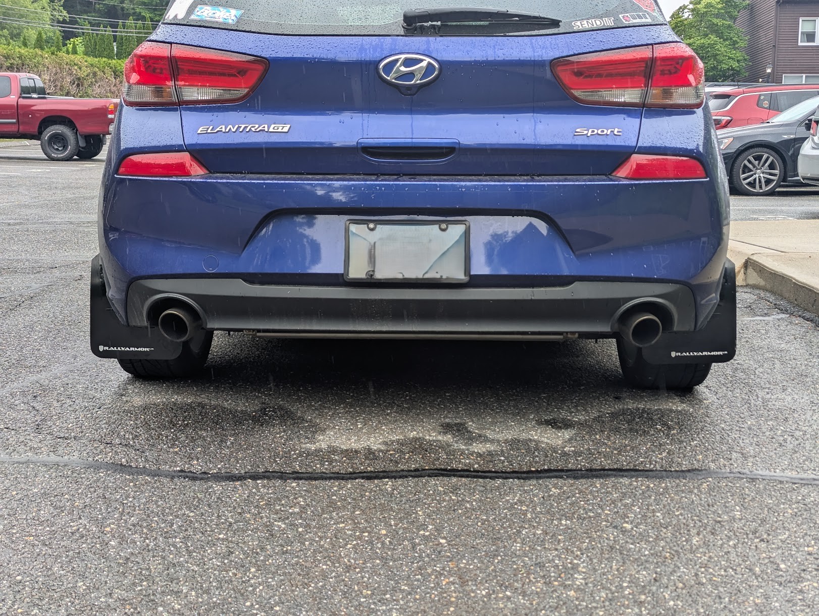 Hyundai Elantra GT - Rally Armor Mud Flap Brackets