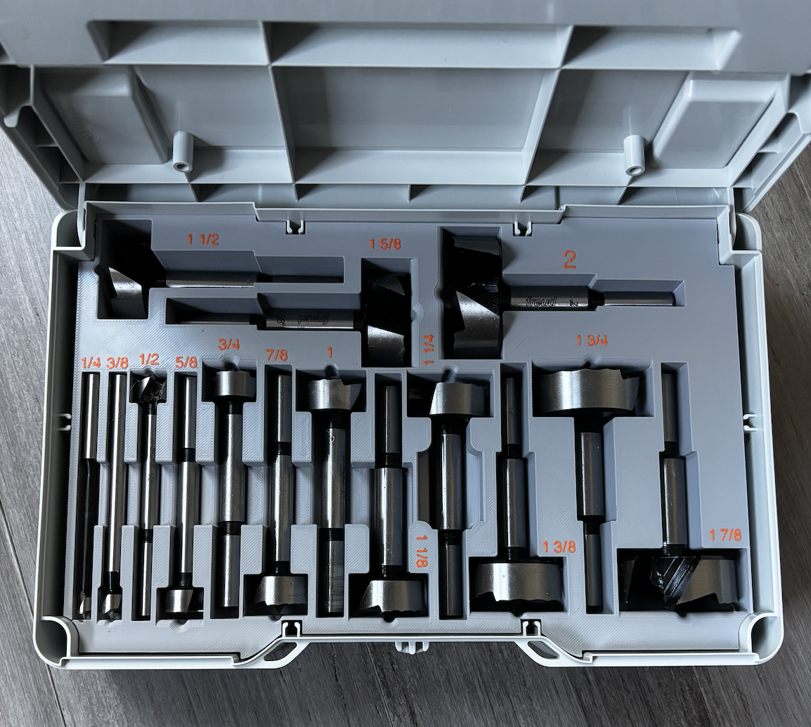 Festool Insert for Freud Forstner Bits