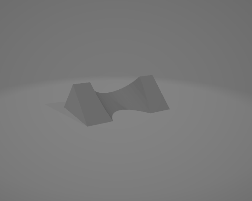 Triangle Slanted Chopstick Holder