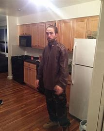 Robert Pattinson in the Kitchen Lithograph