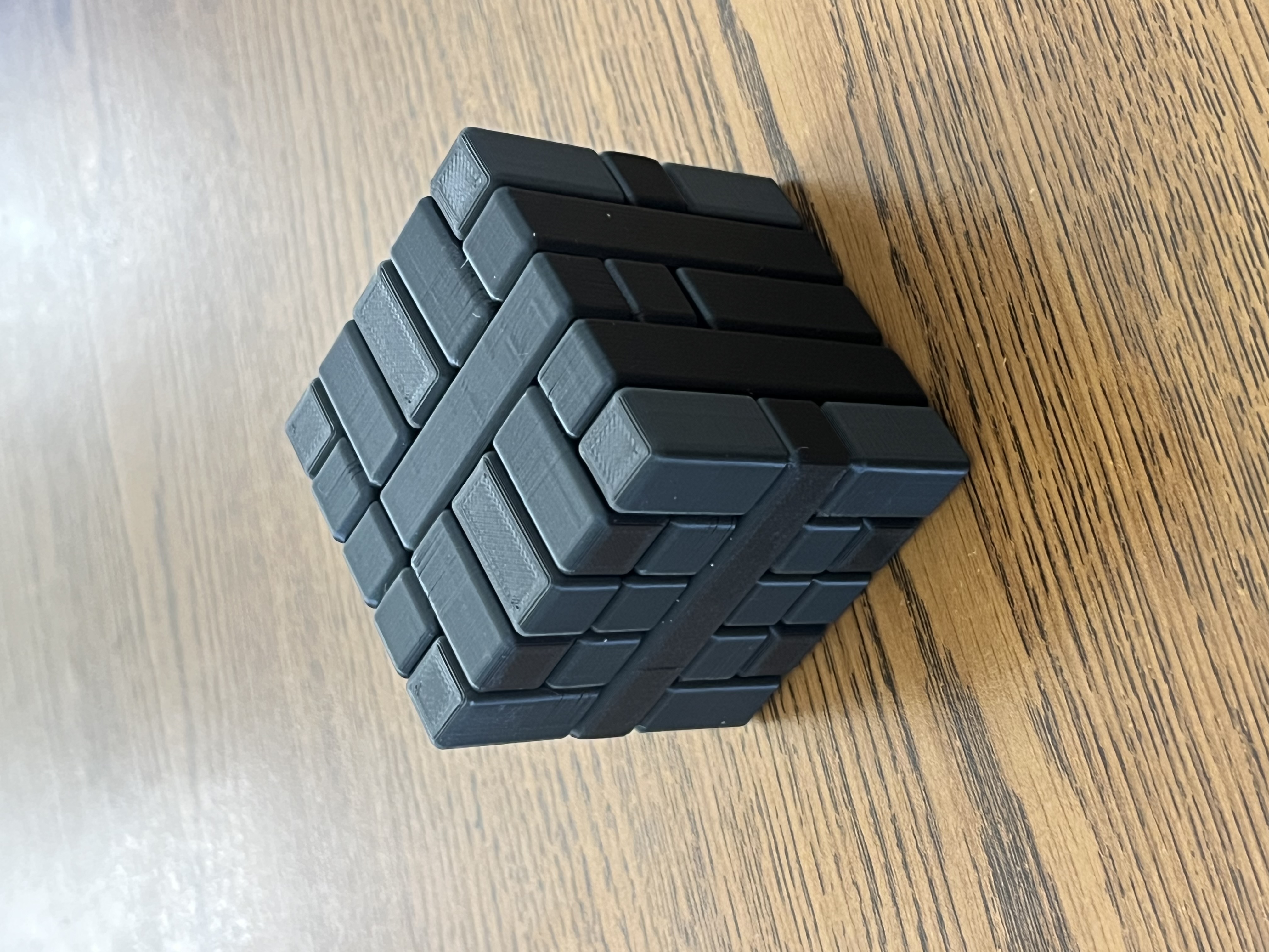 Interlocking Cube Puzzle