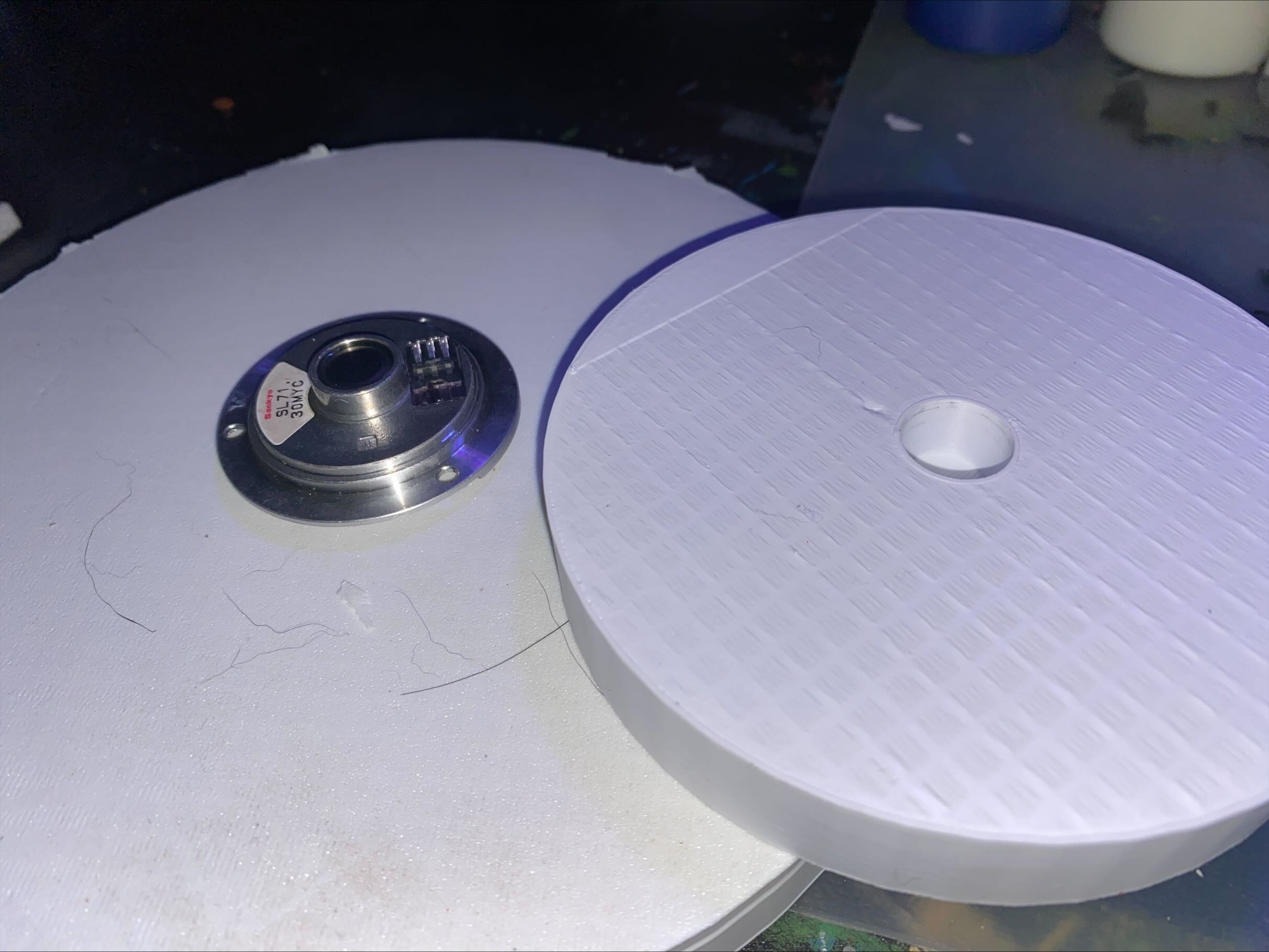 Lazy Susan Spinning Computer Disk Base