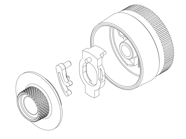 Pfaff Tipmatic - Handwheel