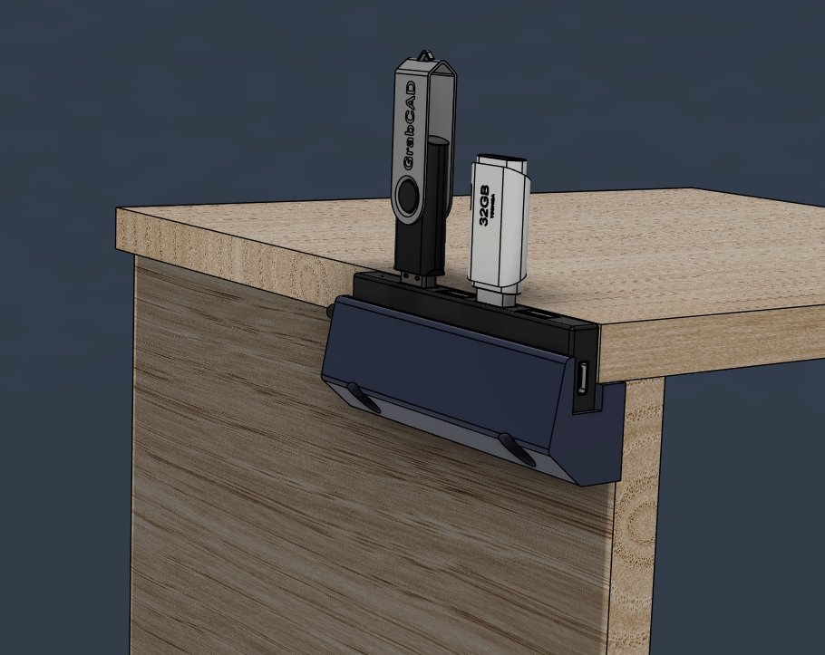 USB hub acer holder