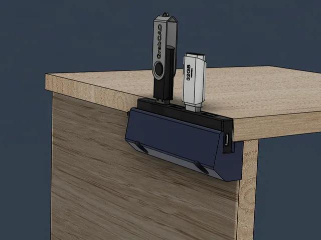 USB hub acer holder