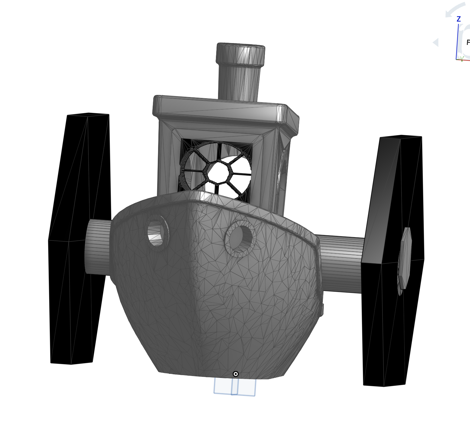 Benchy the Tie-Fighter