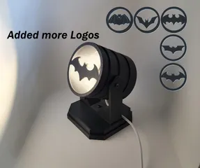 Batman Bat-signal Lamp - Easy Print and Assembly
