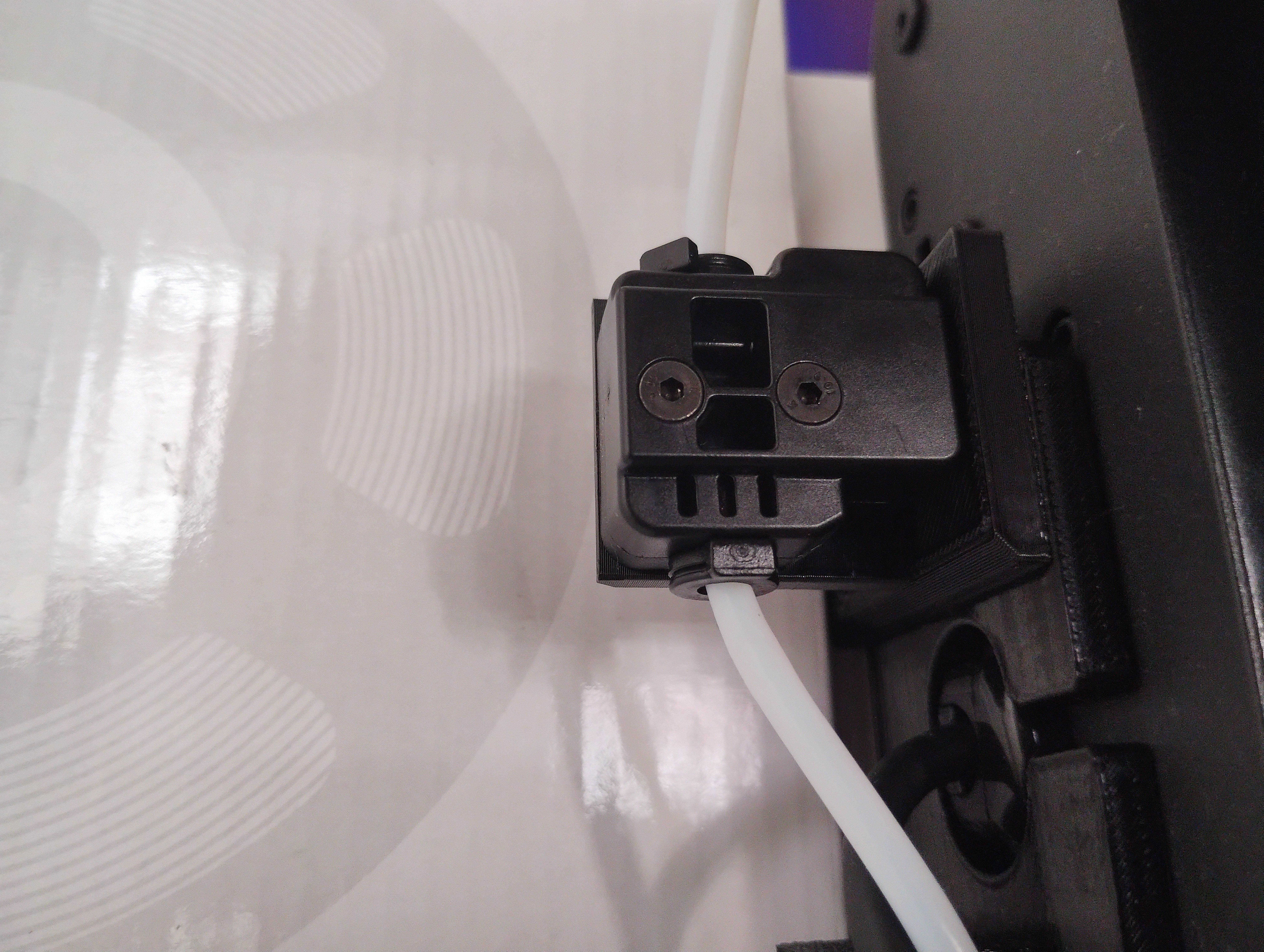 Flashforge Adventurer 5M (AD5M) - filament sensor support - correct direction 3D model thumbnail