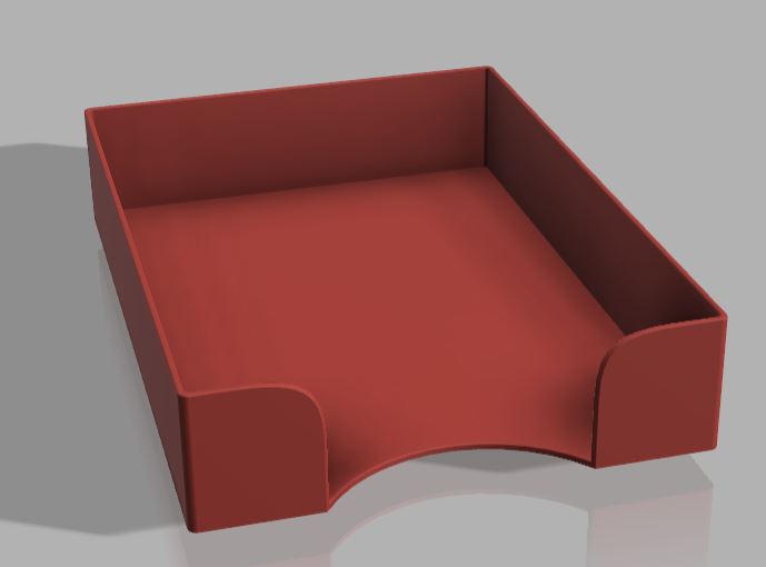 Paperbox DIN A6   Papierablage   Dokumentenablage