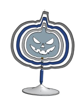calabaza giratoria