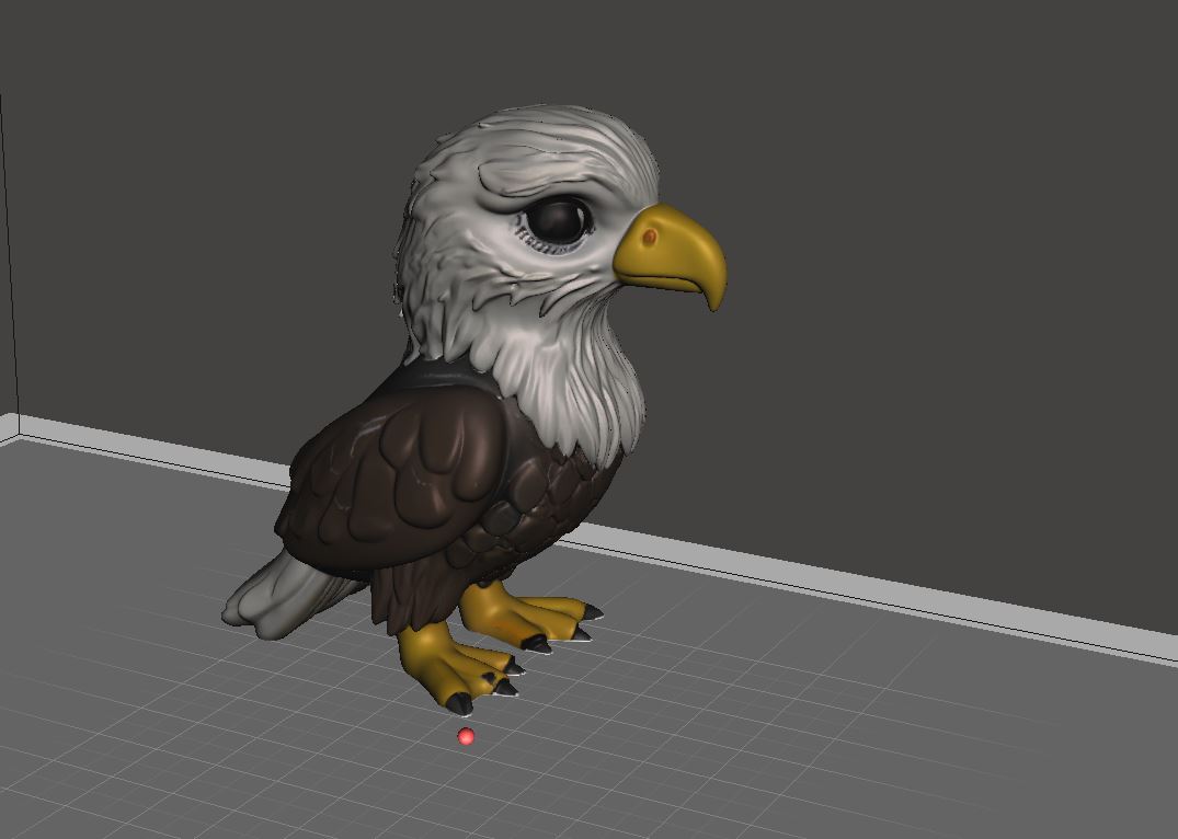 Cute baby Eagle