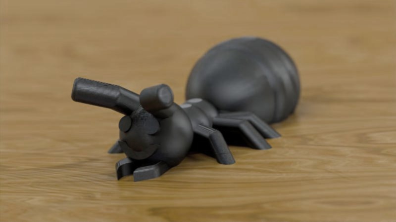 Smiling ant