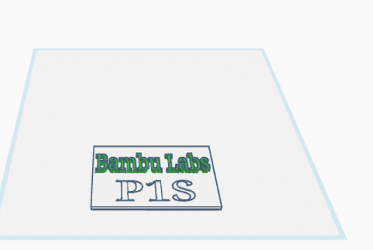 Bambu Labs P1S Badge