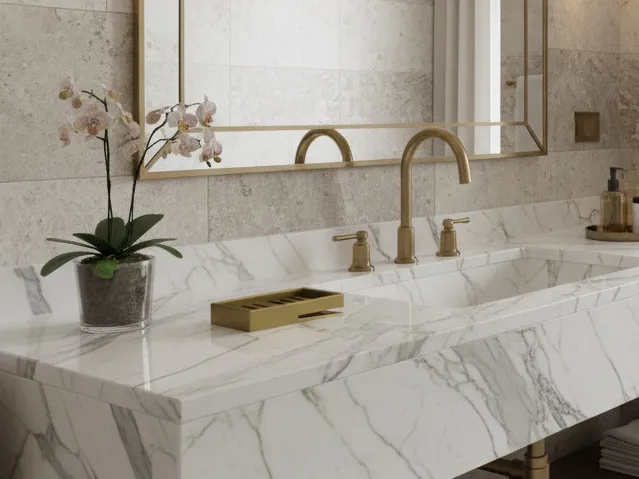 Luxurious modern soap dish with water drainage