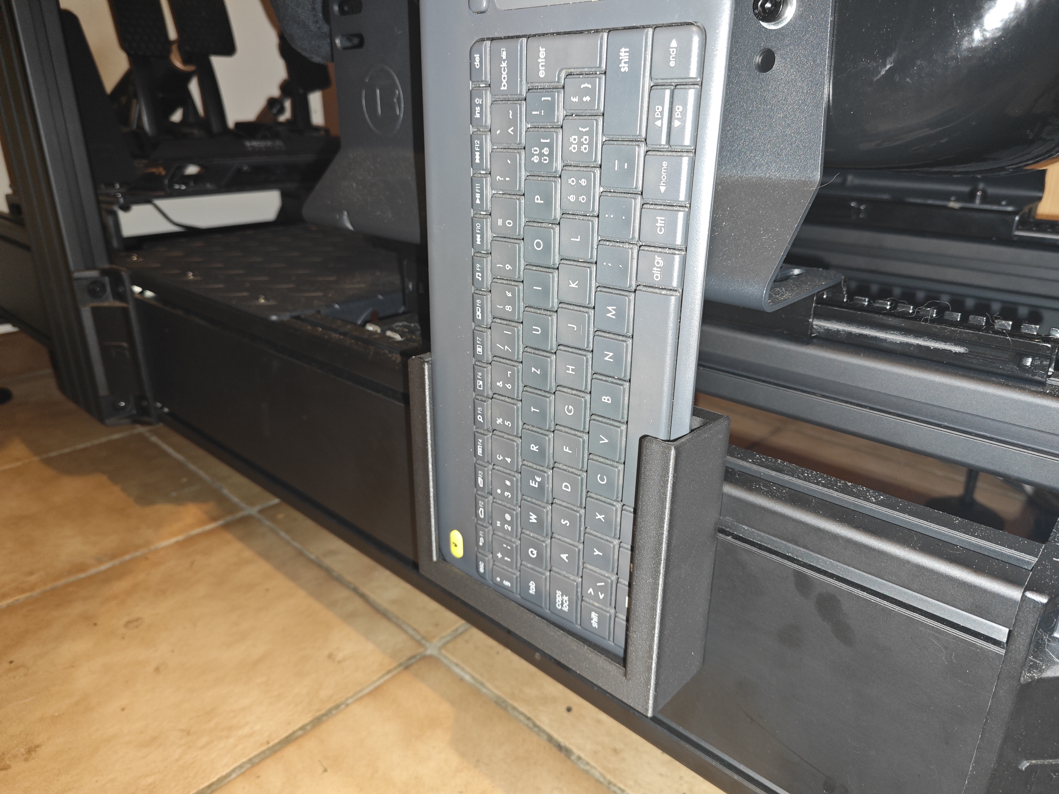 Logitech K400 Sim Rig Holder