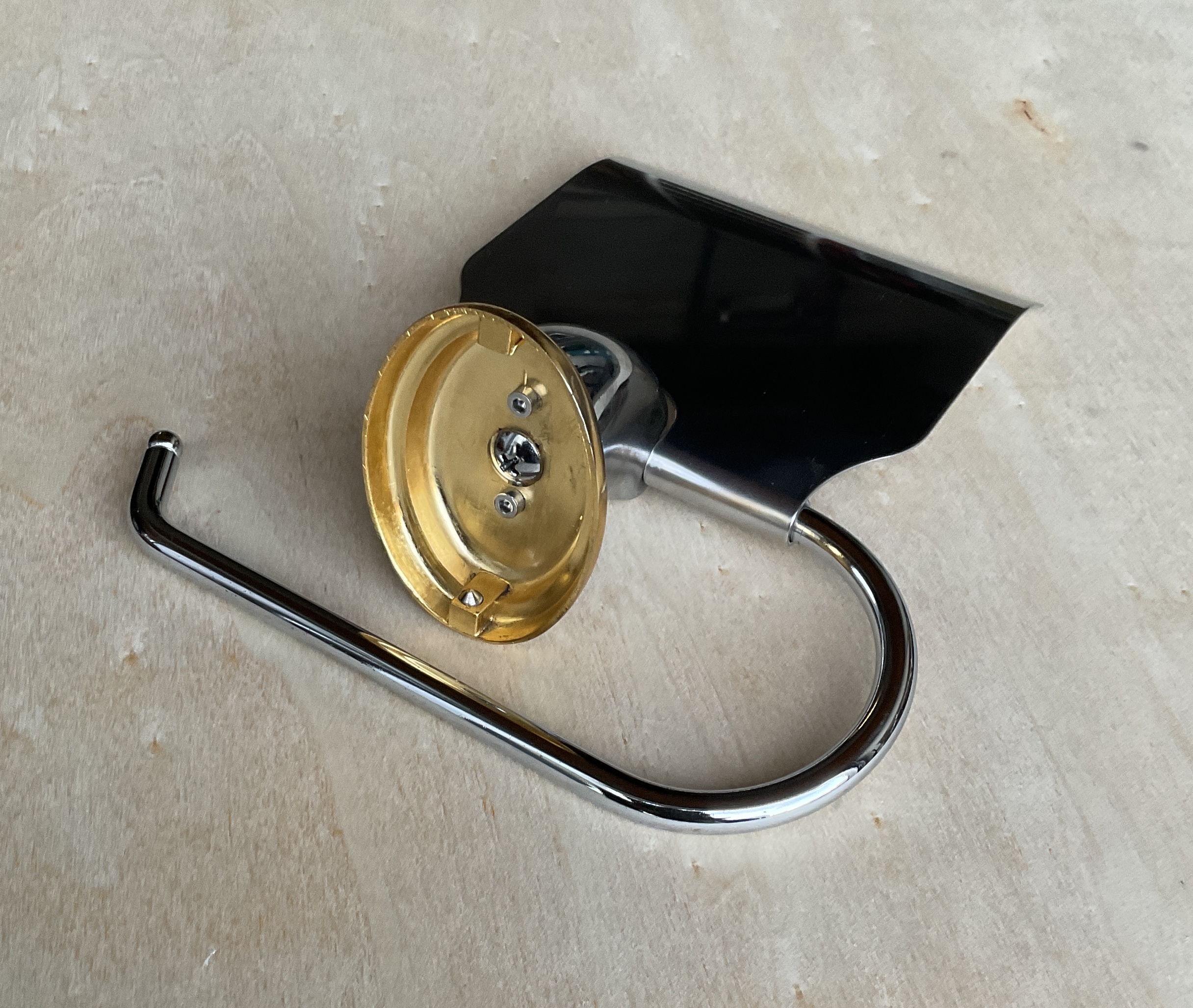spare part for repairing a wobbly toilet paper holder