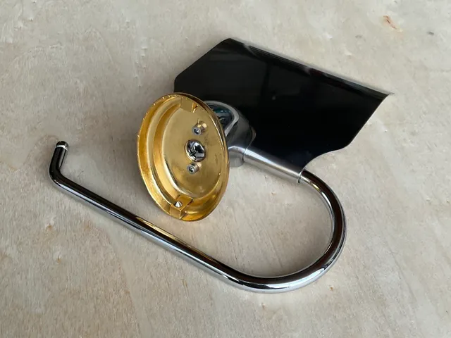 spare part for repairing a wobbly toilet paper holder