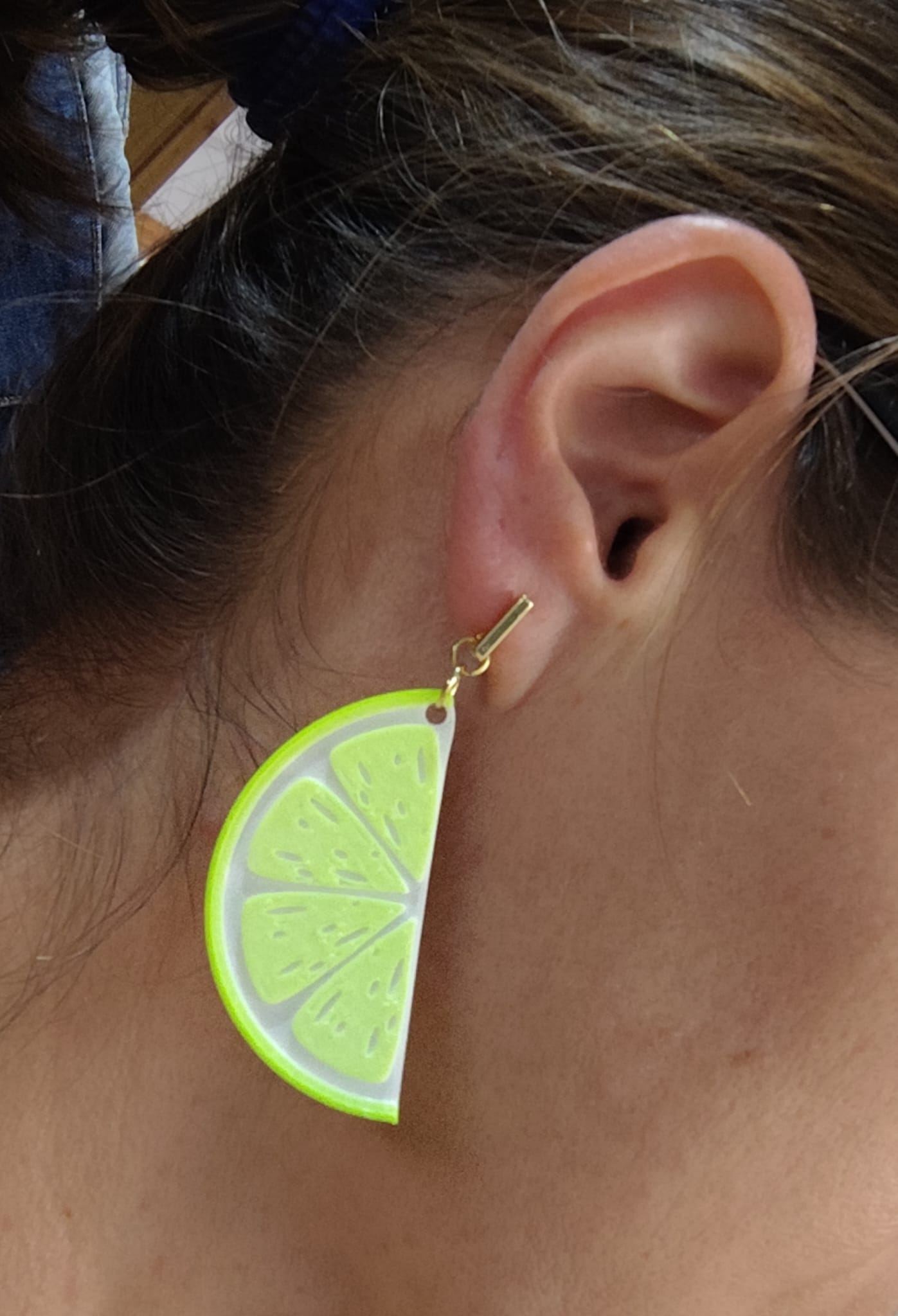 Pendientes de limón o de naranja / Lemon and orange earrings