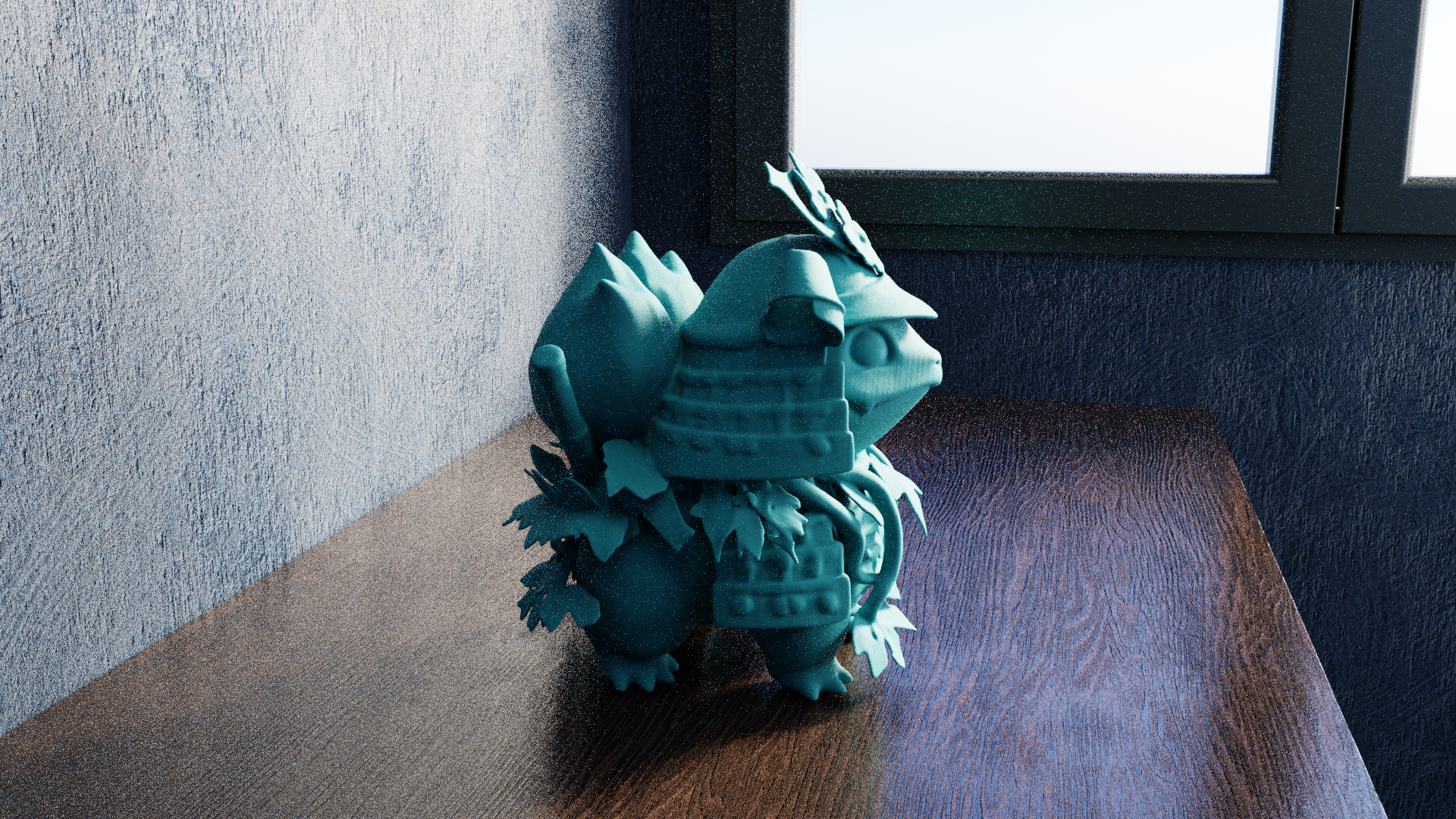 Miniatura 5 do modelo 3D Samurai Balbasar