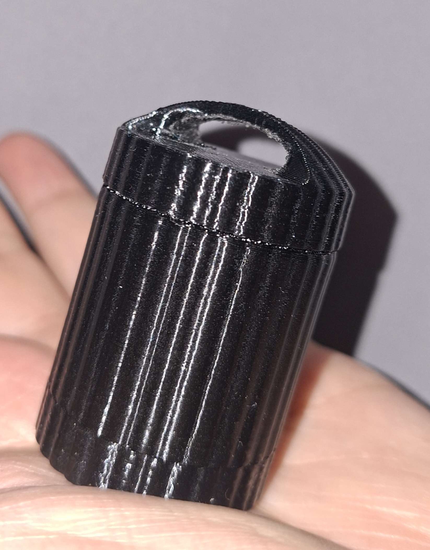Travel Salt or Spice Shaker - scaled with openable bottom