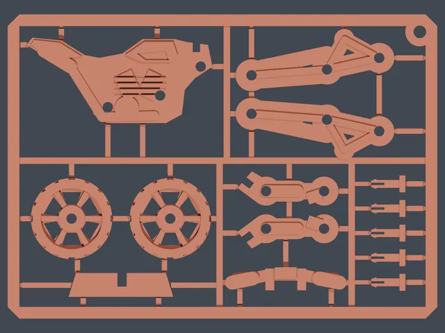 4Argon Blender Script : Motorcycle Kit Card