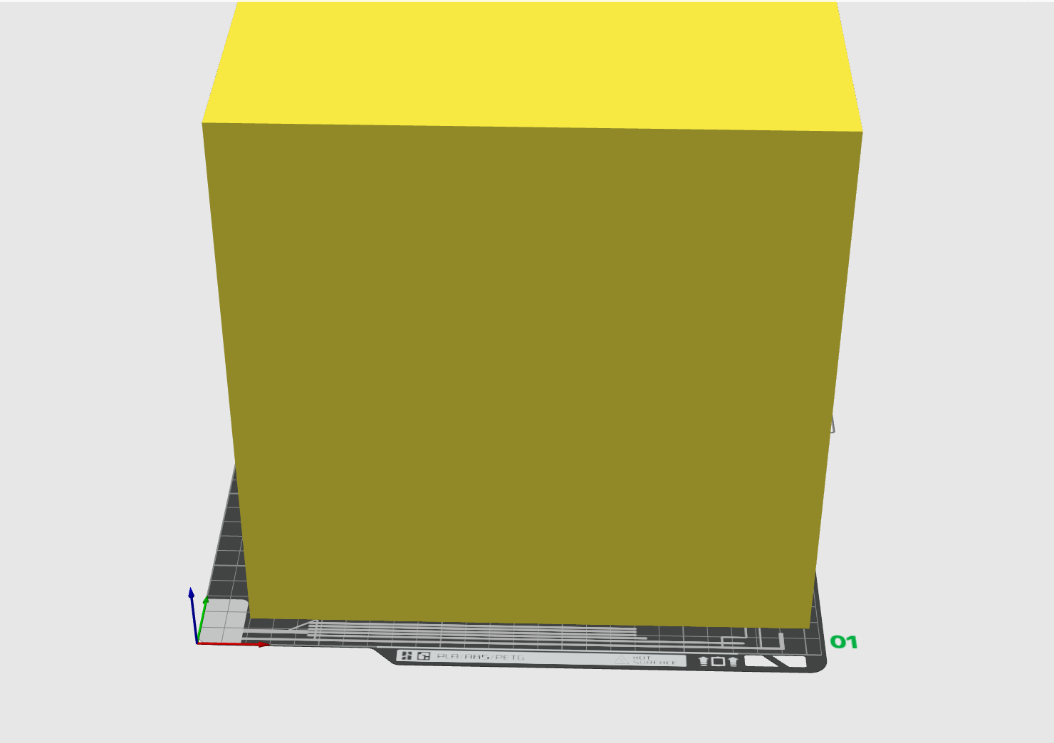 Full bed for 256mm printers