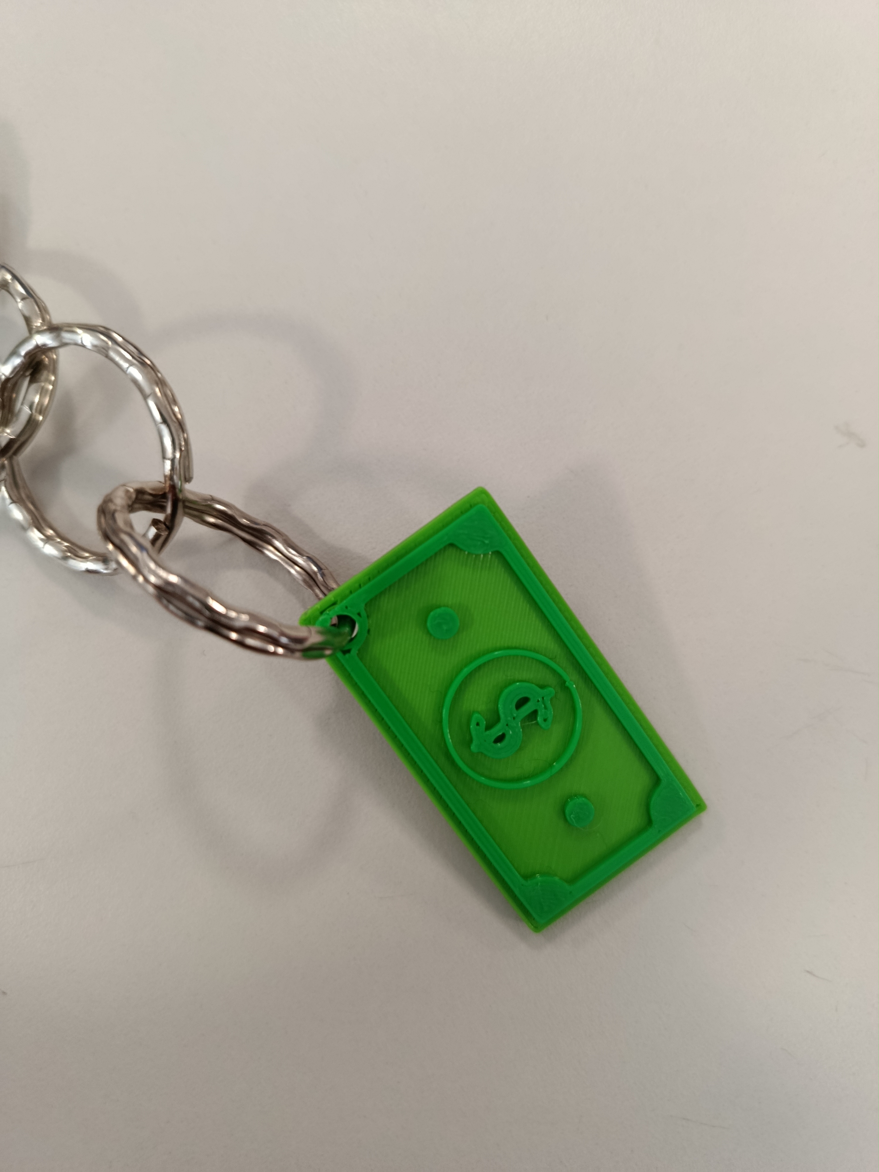 Dollar keychain