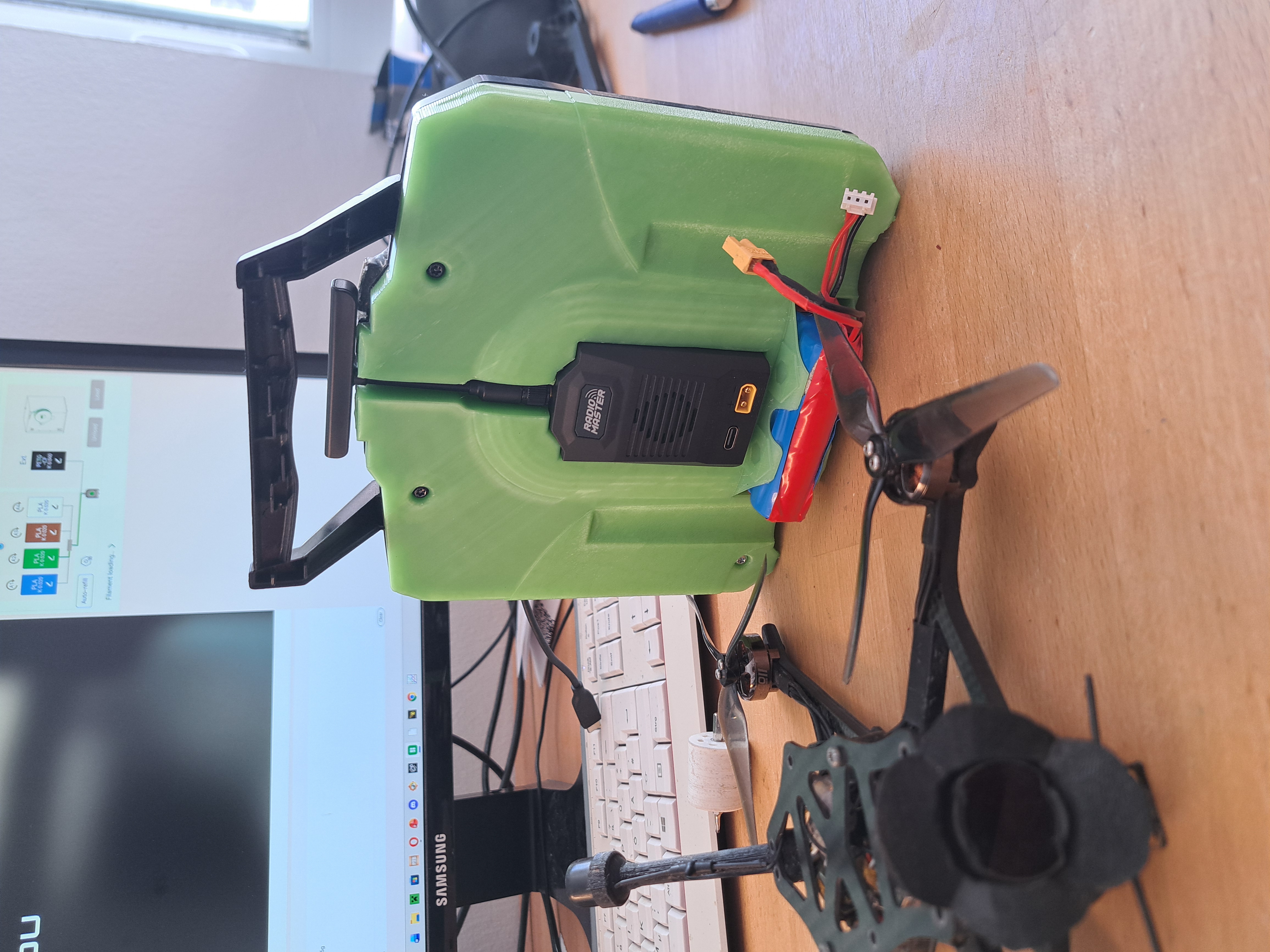 FlySky FS-i6X Custom Backplate (Radiomaster ELRS Nano Module + 2S 18650) | OpenTX Upgrade