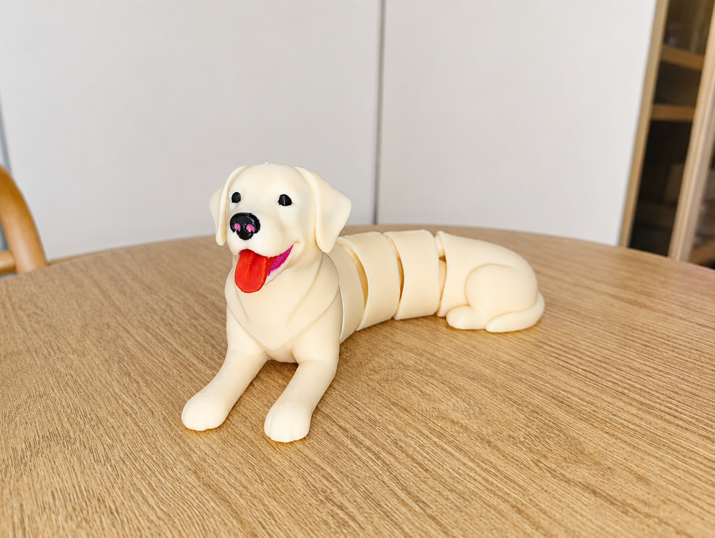Dog Labrador articulated flexi pet