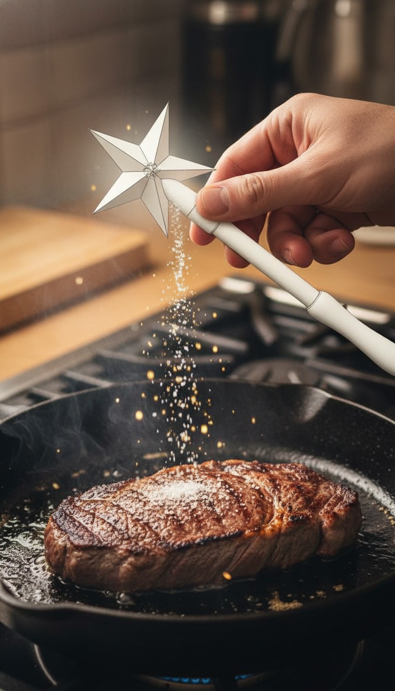 Magic wand with salt 3D model