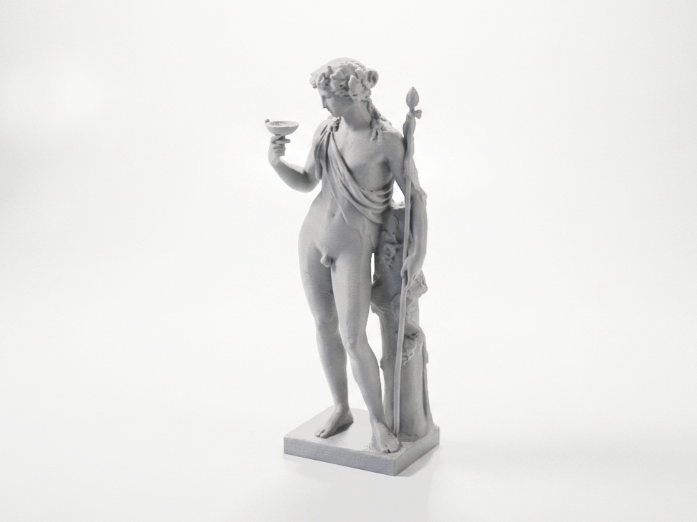 Iron Bacchus Classical Statue 3D Printable