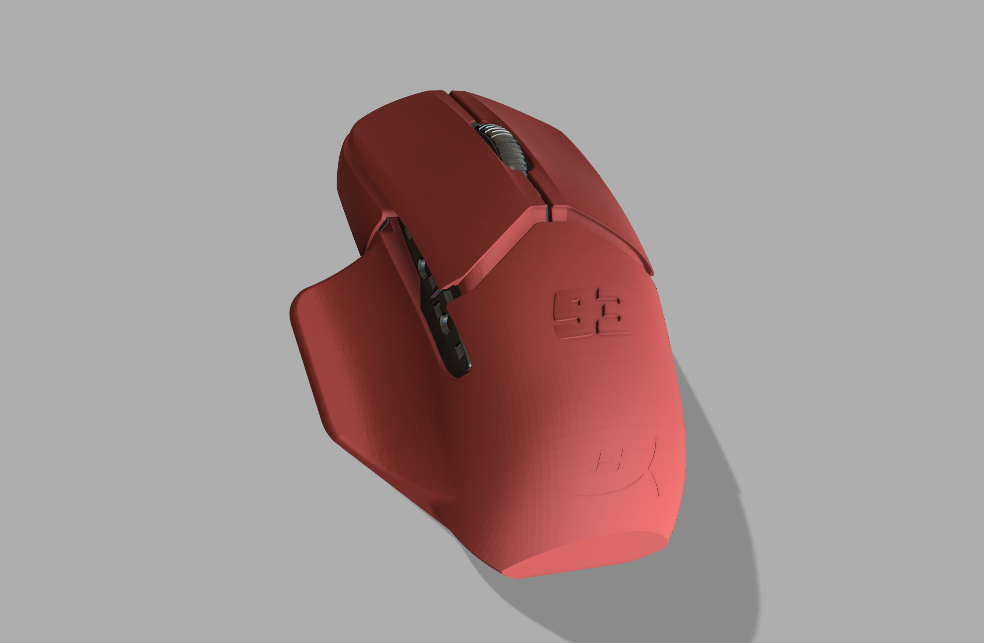 HyperX Pulsefire Saga mouse shell and button with Marc Marquez logo- Coques de souris et boutons HyperX Pulsefire Saga avec le logo Marc Marquez