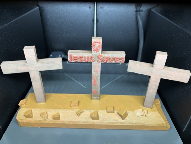 Miniatura 6 do modelo 3D Easter Cross