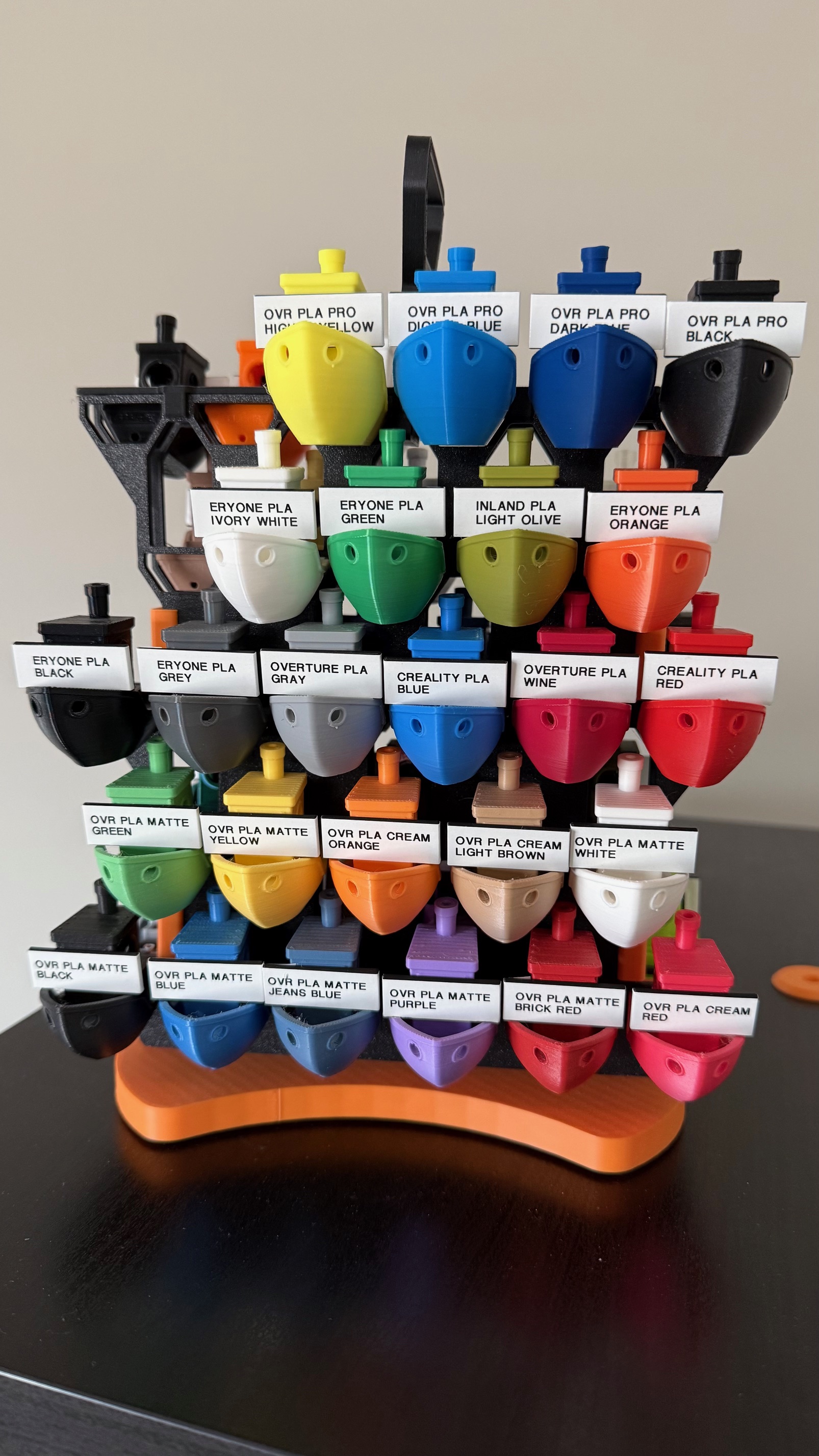 Benchy Dockyard Window ID Tags - Snap-In Filament Labels (Support-Free)