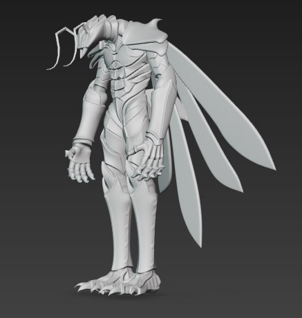 Miniatura 2 do modelo 3D Solo Leveling - BERU