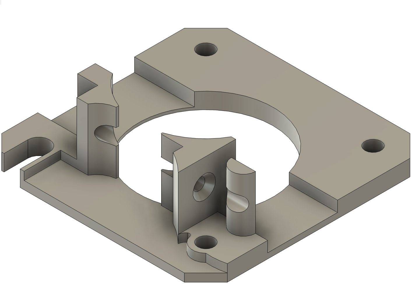 Core One Nextruder Main Plate MMU