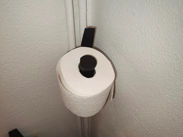 non hard fixed toilet paper holder
