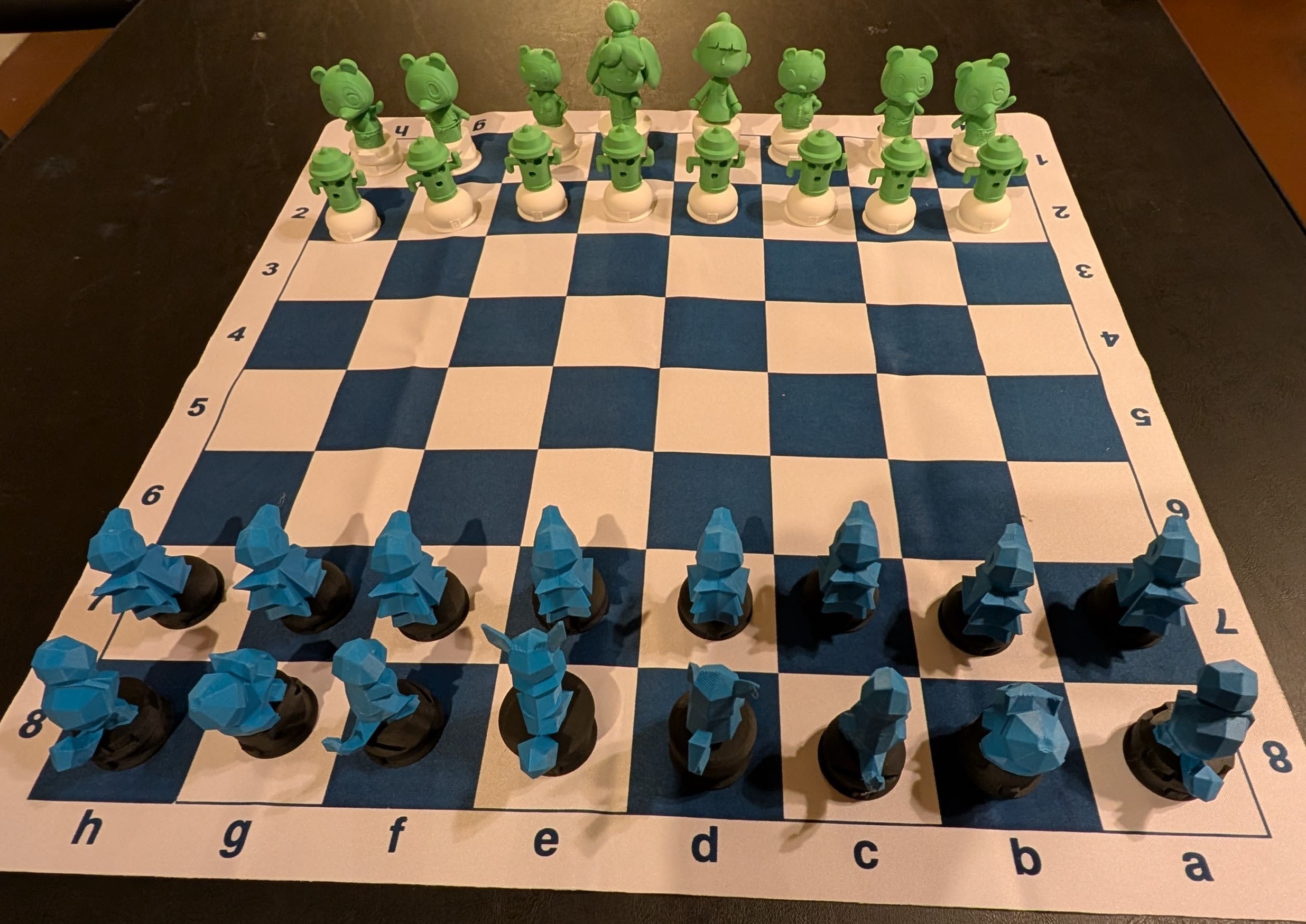 Miniatura 5 do modelo 3D Customizable Chess Set